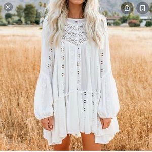 Free People Kiss Kiss tunic top/dress